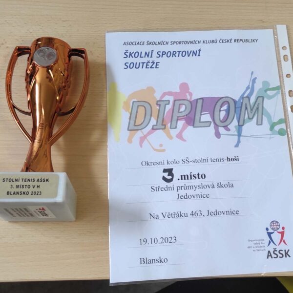 Okresní kolo ve stolním tenise