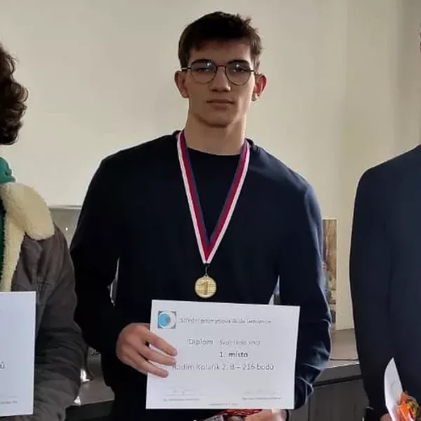 Vyhlášení největšího siláka SPŠ Jedovnice